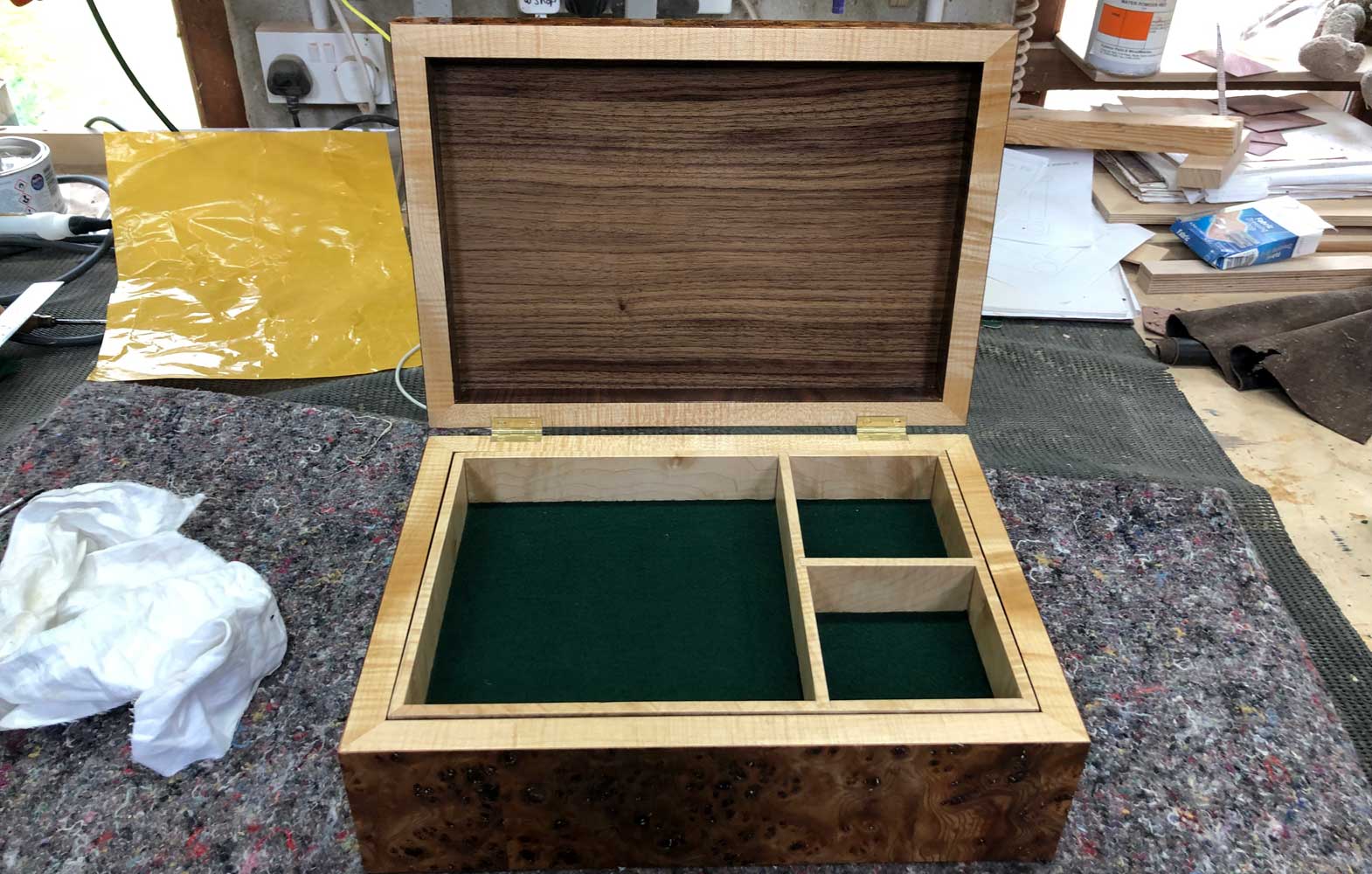 Burr Elm Box