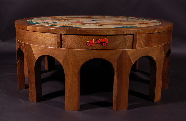 Paris to Peking Coffee Table