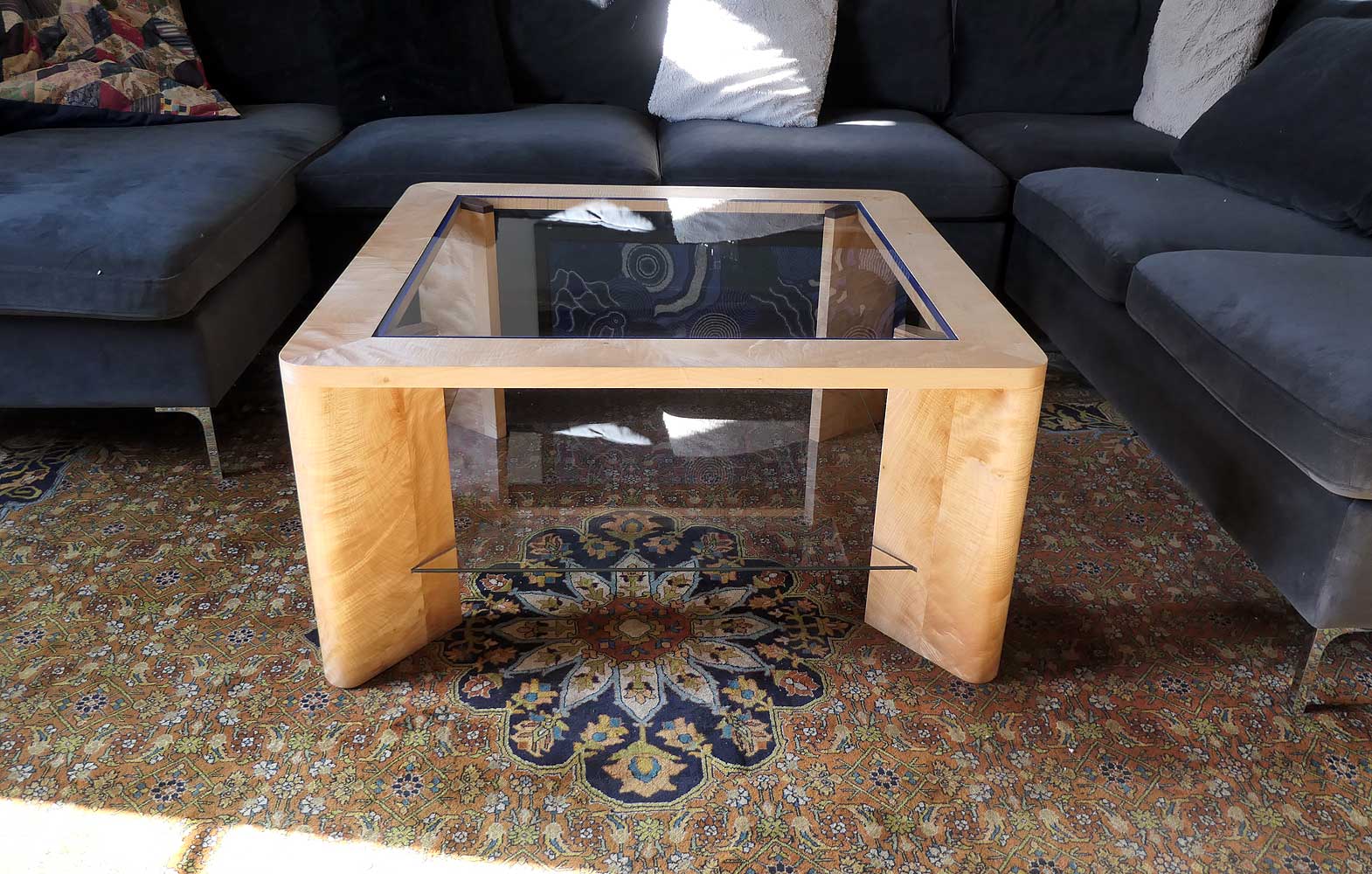 Glass Top Coffee Table