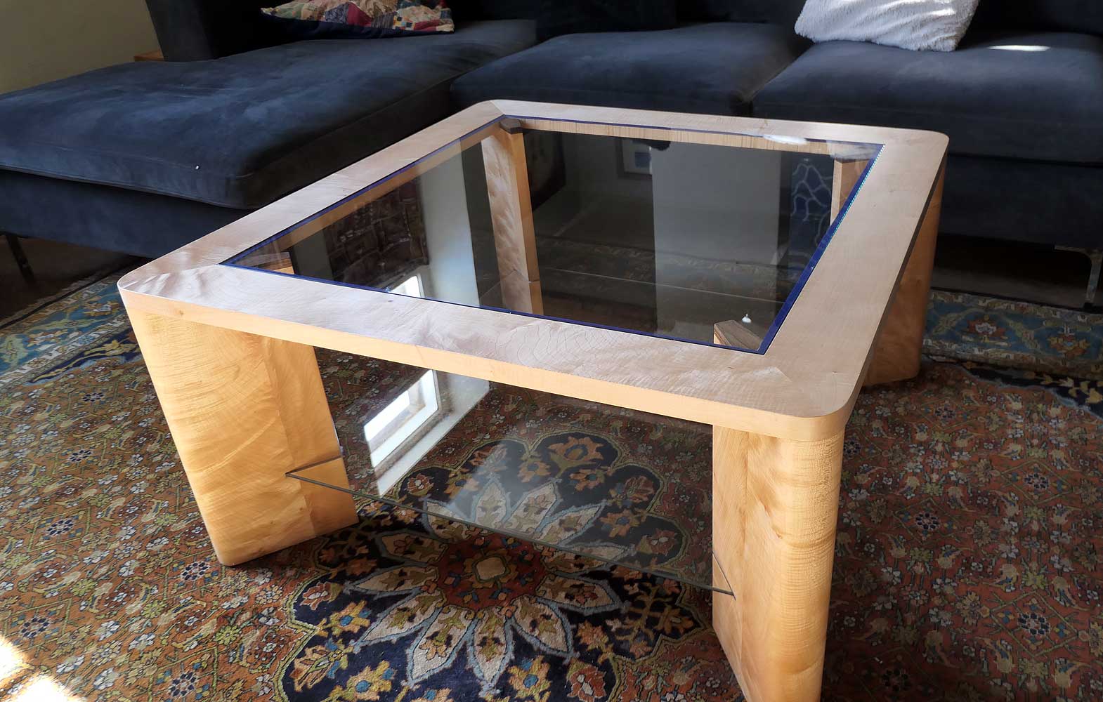 Glass Top Coffee Table