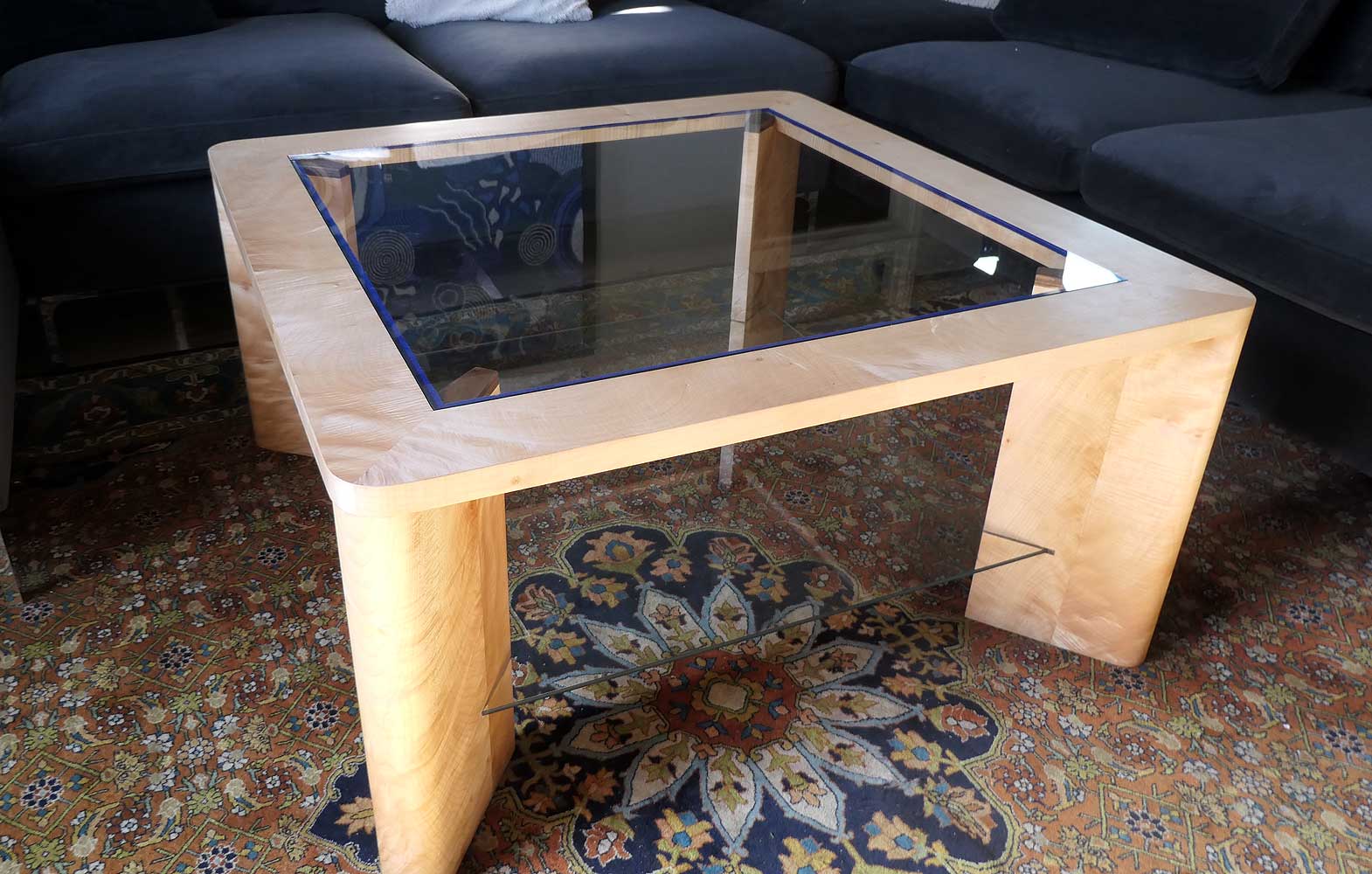 Glass Top Coffee Table